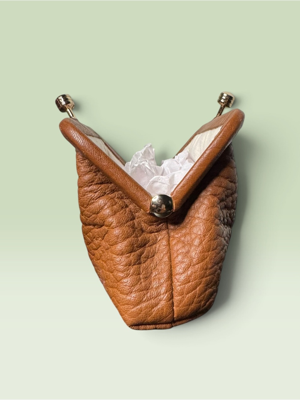 Dooney Vintage Small Kiss Lock Coin Purse - Picture 5 of 7